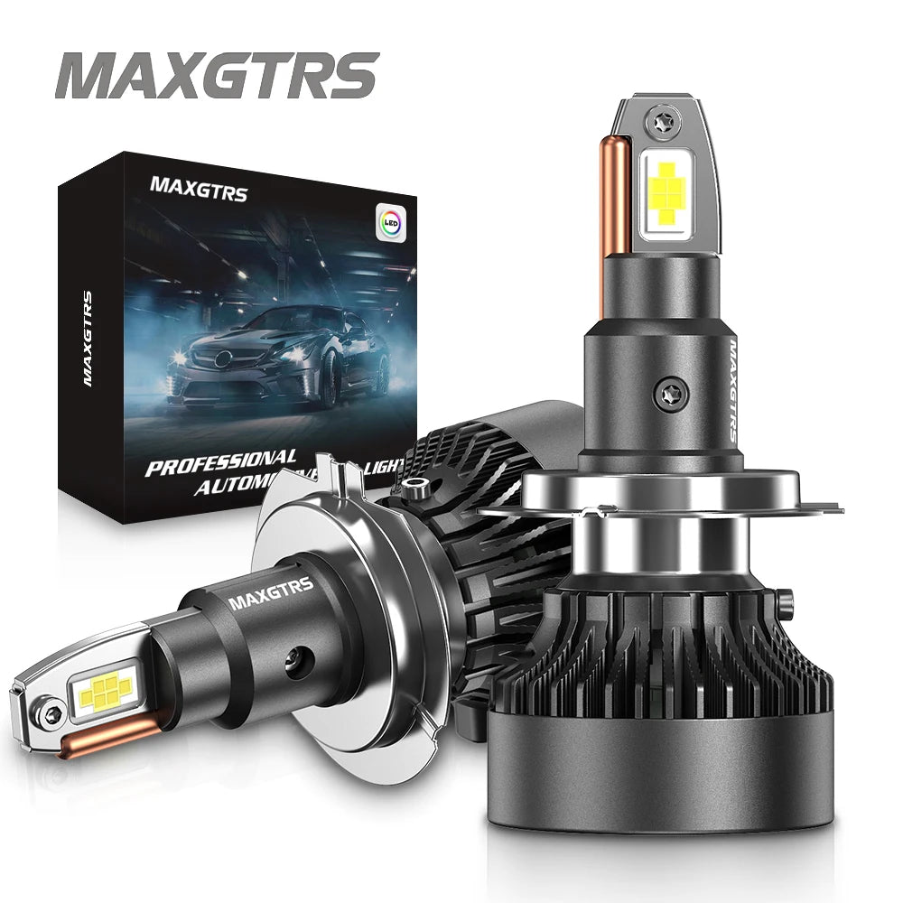 MAXGTRS H7 Led 130W 28000LM H4 LED Bulbs Canbus HeadLamp H11