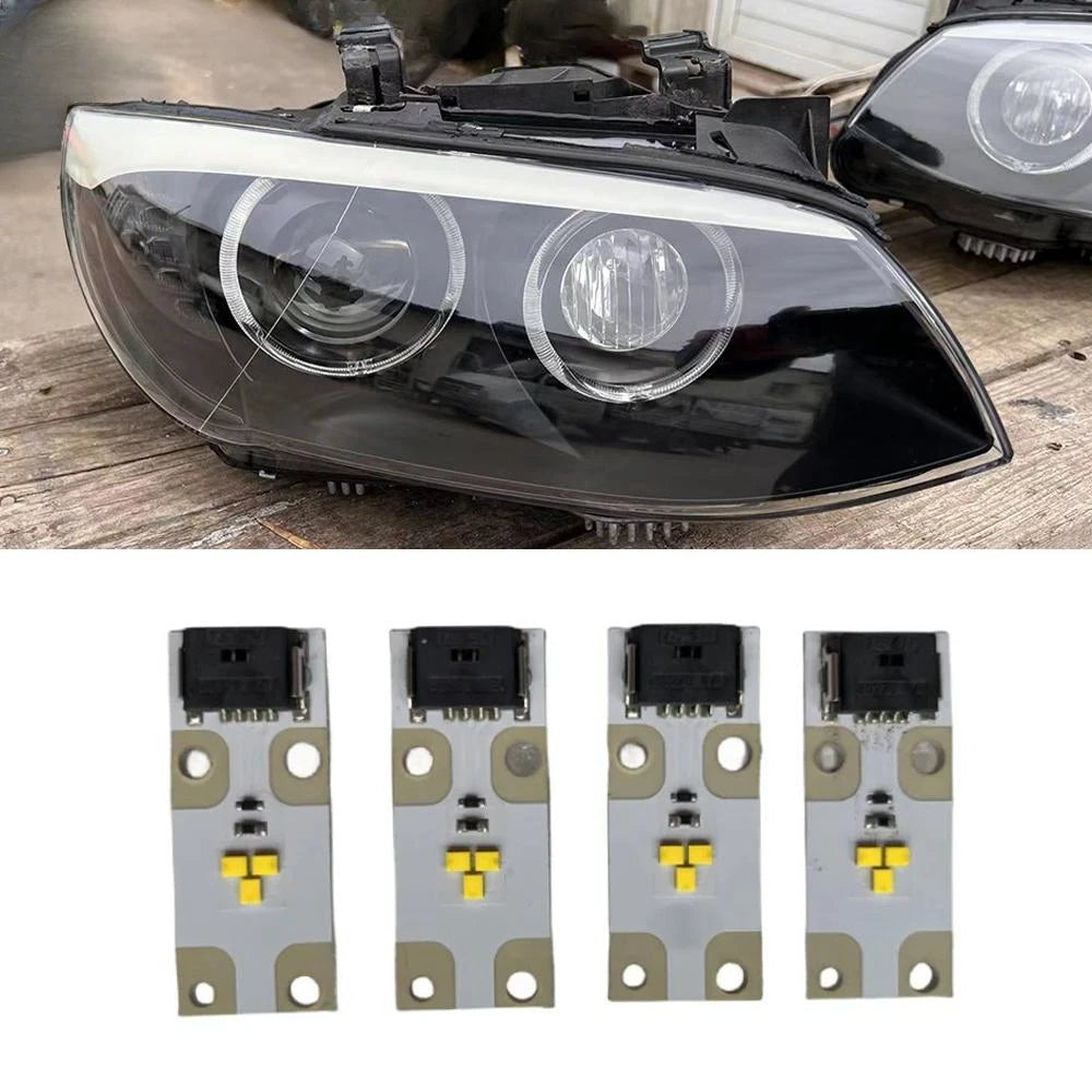 Angel Eyes DRL Boards Daylight Modules OE# 63117263051 For BMW E92 E93 LCI Xenon Headlight Daylight Red Blue