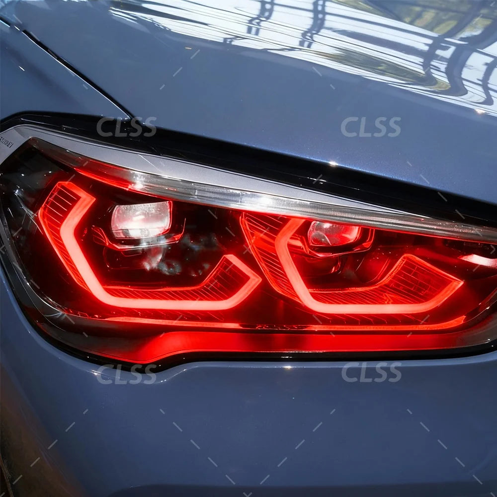 DRL LED Boards For BMW X1 F48 F49 LCI 2019-2023 ICON Headlight Daytime Running Light Turn Signal Module