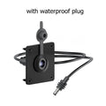 Waterproof Wall Socket Passthrough for Starlink Mini DC 5.5 2.1 Female Power Connector Port for RV Campervan Battery Box Outlet