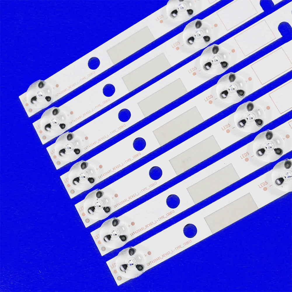 LED Backlight Strip for Kit 14 PCS LED backlight strip for SO NY Toshiba 42" TV 42L7453D SVT420A81 REV03 R L