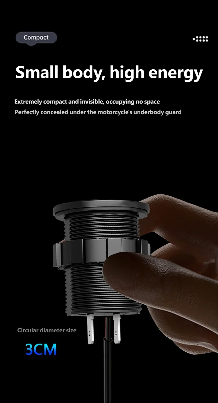New Car USB Charger PD3.0 & QC3.0 Fast Charging Socket with 