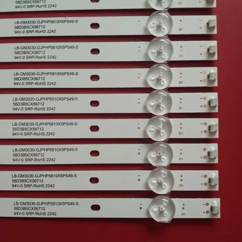 LED Backlight Strip for 58PUD6654/77 58PUD6654 58PUF7395/T3 58PUF7294/T3 LB-GM3030-GJPHP5810X5PS49-S