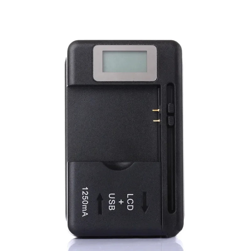 Universal 2 in 1 LCD Indicator Mobile 32-55mm Battery Charge