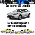 LED Interior Light Kit for Renault - Canbus Error-Free Interior Bulbs