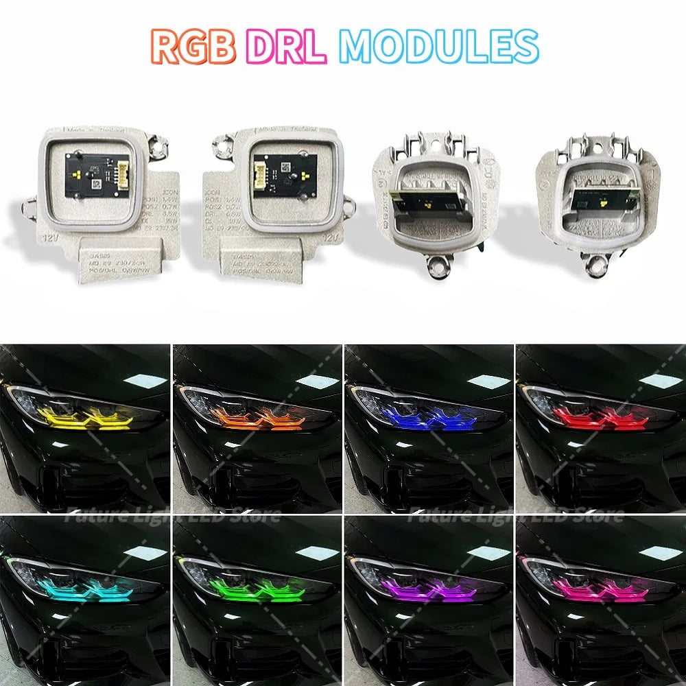 DRL Modules Multicolor Plug and Play For BMW M3 M4 G80 G82 4 Series G22 G23 G26 21-24 APP Control Daytime