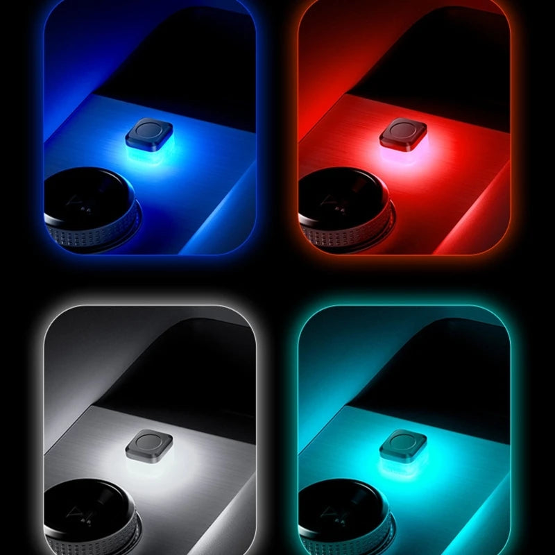 Universal Car Interior LED Atmosphere Light DC5V Vehicle Amb