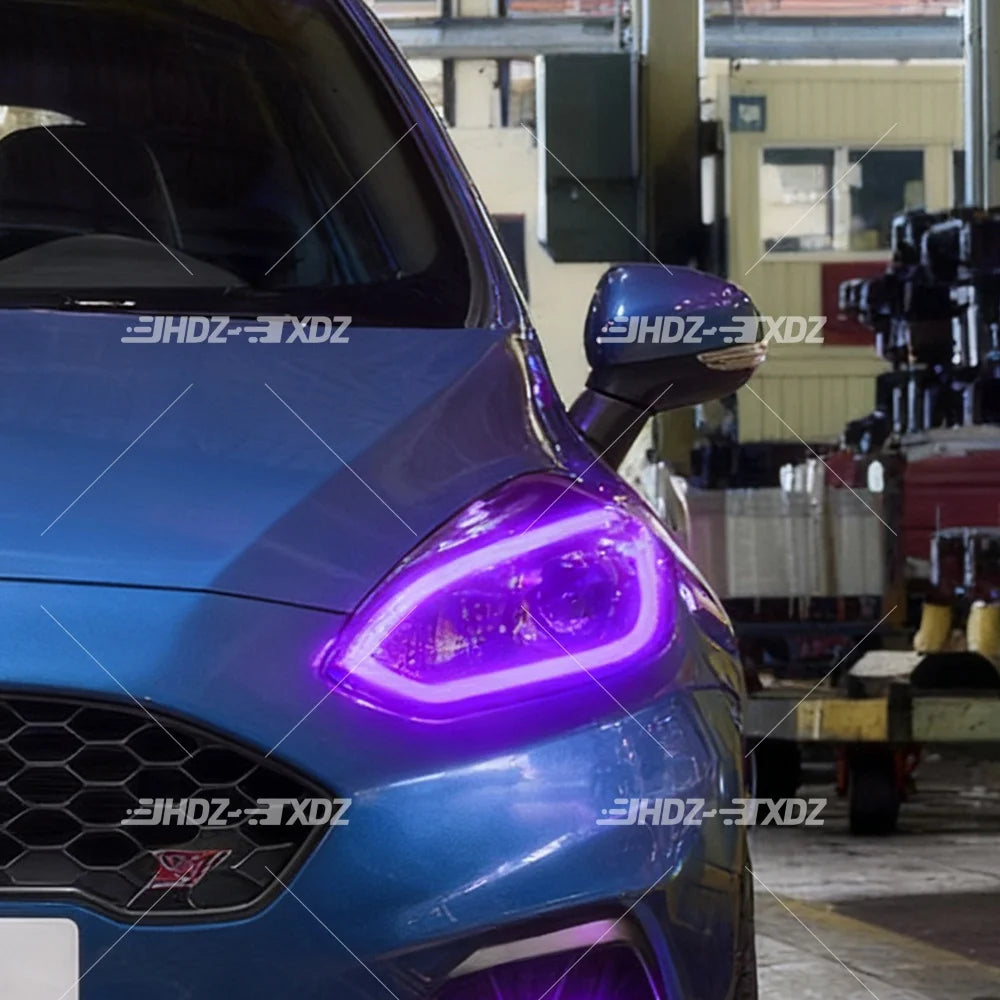 DRL LED Board Yellow Angel Eye Headlight Daytime Running Light Chip Module Blue Red for Ford C519 MK8 MK4
