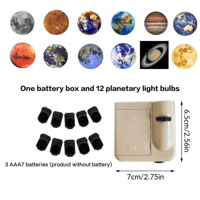 2-in-1 Mini Galaxy Star Projector Night Light LED Starry Sky Ambient Lamp For Bedroom Sleep & Decoration LED Atmosphere Light