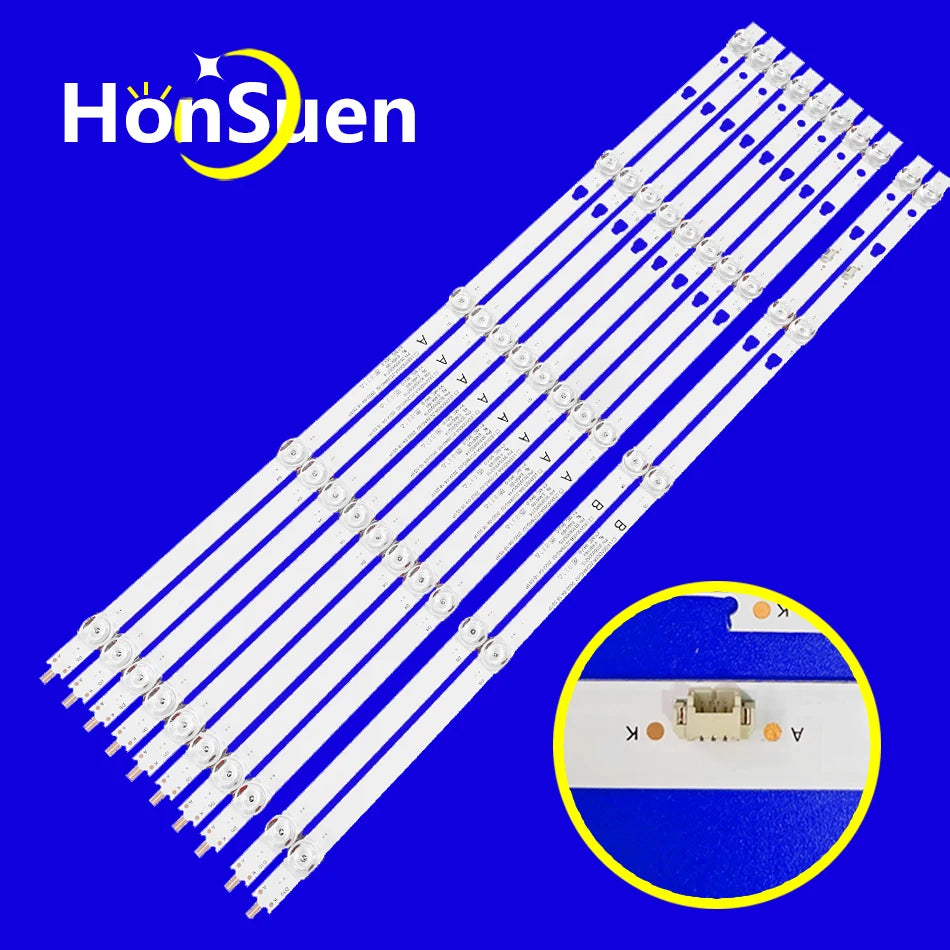 LED Strip for 100012586 WR55UT4009 LT-55MAW595 Ark55174kiled Ark-55174kiled LED55D05B LED55D05A-ZC29AG-02