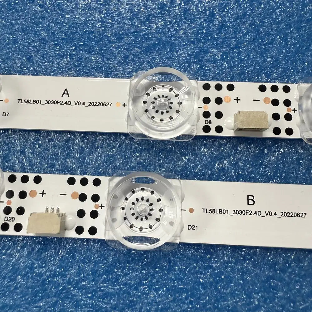 LED Backlight Strip for 2pcs/set LED Backlight Strip For TCL 58” 58S453 58S454 TCL58LB01_3030F2.4D