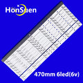 LED Backlight Strip for KIT 10PCS LED Backlight Strips for 50 TV 50AC710 50C711 LVU500NDJL MS9W01 V1