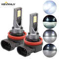 2pcs H8 H9 H1 H3 Led H11 9005 HB3 9006 HB4 Car CSP LED Fog H