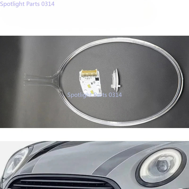 Angel Eye Guide Strip For BMW MINI F55 F56 2018-2024 Daytime Running Light Ballast Module Car Headlight DRL