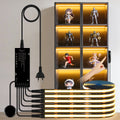 Smart Penetrable Wood COB LED Strip Touch Sensor Light 1-6 P