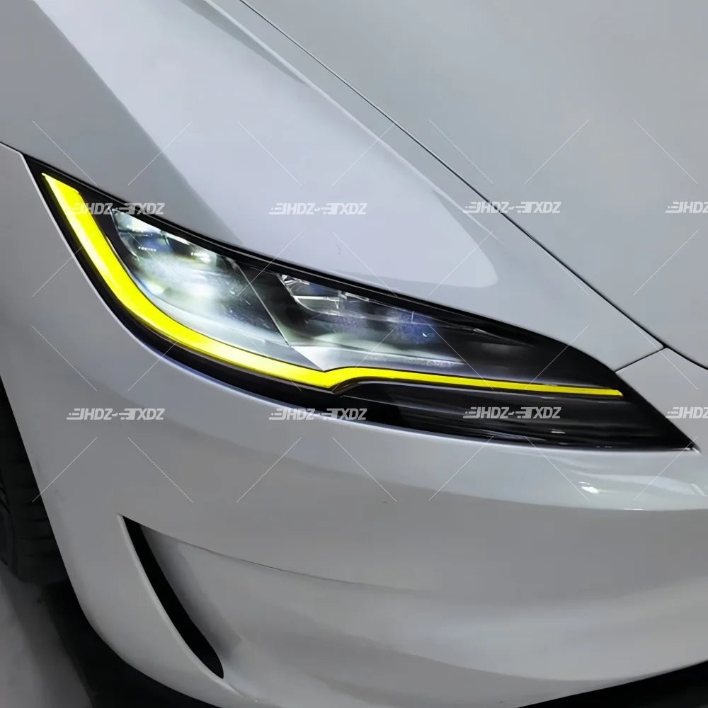 Angel Eye Daytime Running Lights Headlight DRL LED Boards Light Source For Tesla Model 3 2023 2024 BA39035-A