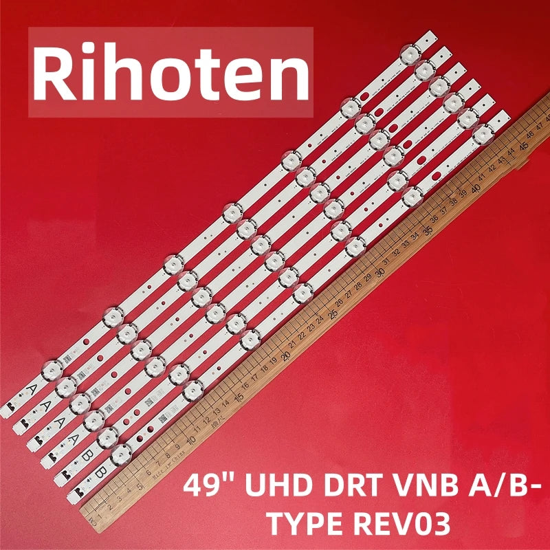 LED for VES490QNDS-2D-U11 49U5766DB 49U6763DB 49U6663DB 49U5863DB 49HE4000 Vestel 49 UHD DRT VNB A B