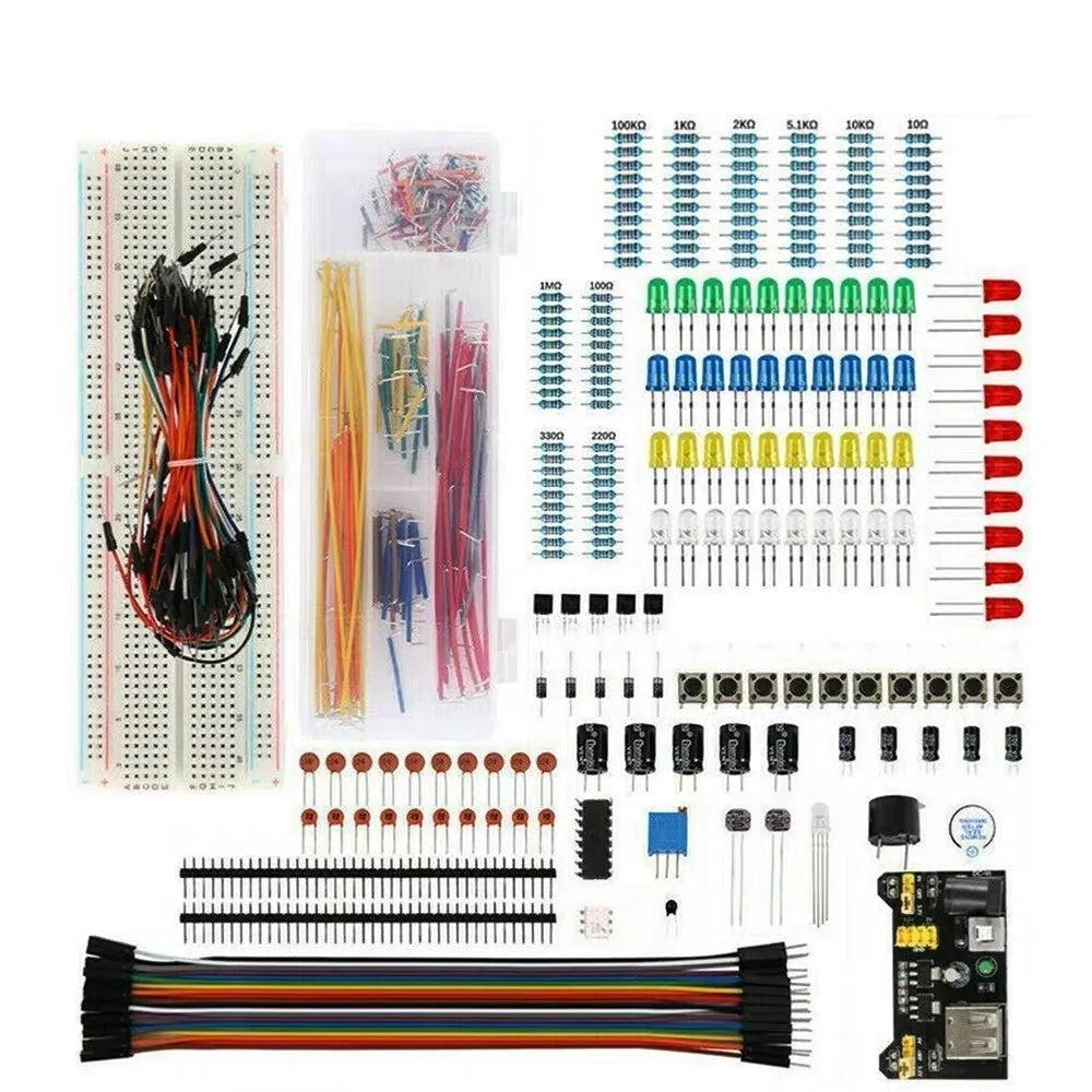 Electronic Components Electrolytic Capacitor Resistor LED 83