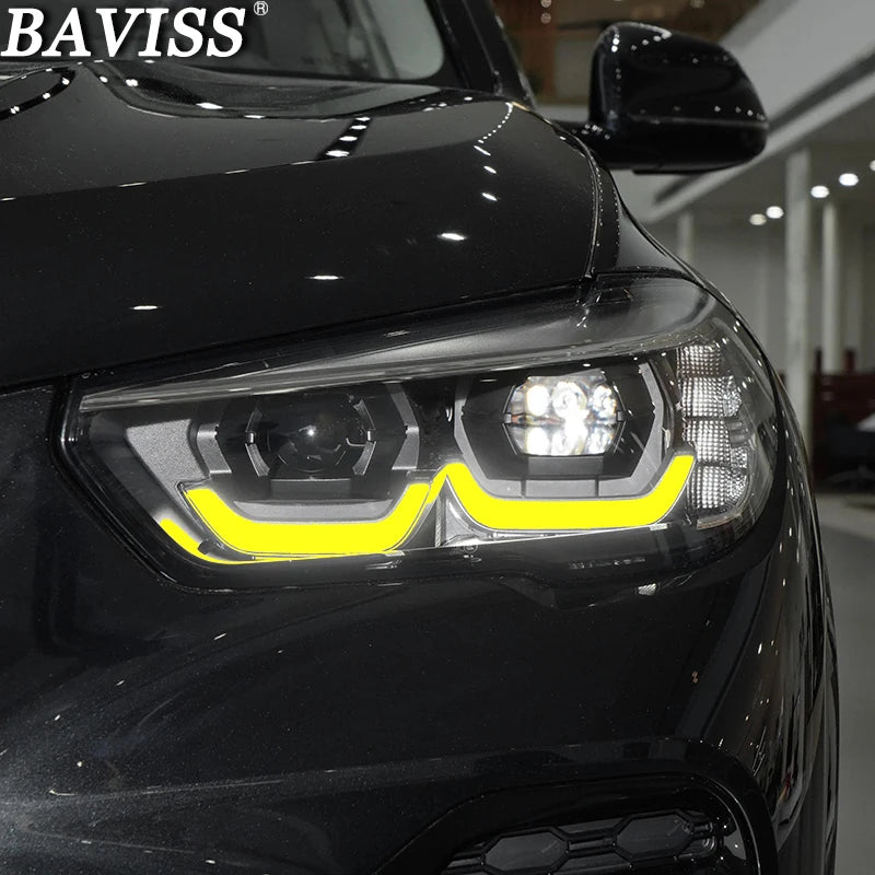DRL LED boards daytime running lights bulbs for LED headlights non laser 2019 2020 2021 for BMW G05 G06