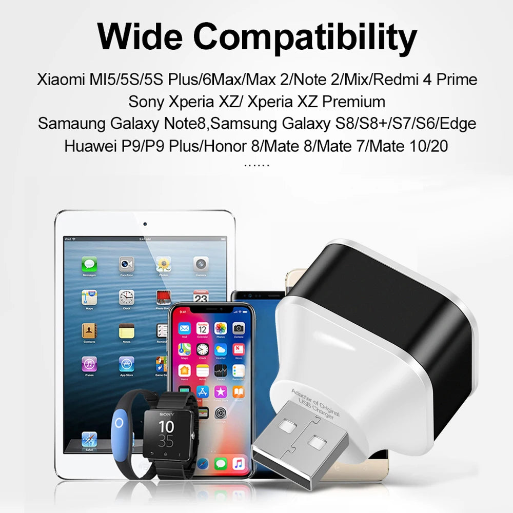 3 Port USB Slots Adaptor Extender USB 3 in 1 2.0 Multple USB