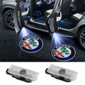 2PCS Led Car Door Ghost Light Laser Projector Welcome Lamp f