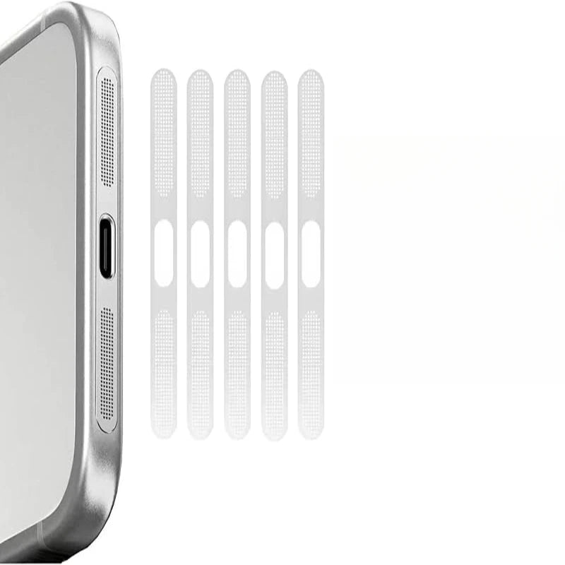For iPhone 16/15 Series and iPhone 17 Charging Port & Speaker Dust Plugs USB C Port Cover Caps Anti Dust Protector Kit.