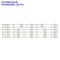 LED Backlight Strip for 49HE4000 49R6010U 49U5766D 49U6863DB 49L3753DB 17DLB49UER4-A 17DLB49UER4-B