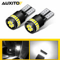 AUXITO 2Pcs T10 W5W LED Bulb Canbus No Error 194 168 LED Aut