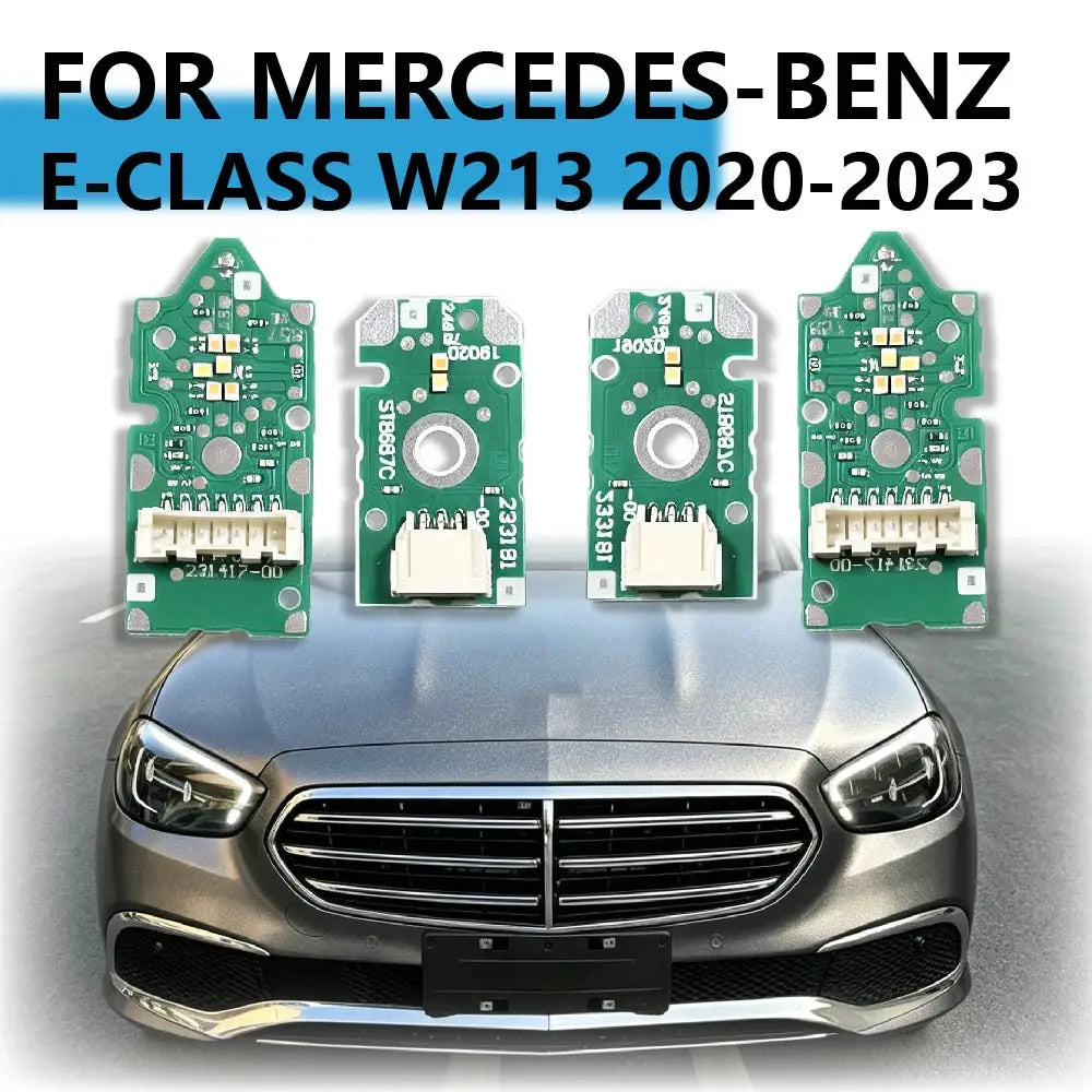 Angel Eyes LED DRL Turn Signal Light Board Chips Daytime Running Light For Mercedes E Class W213 2021 2022