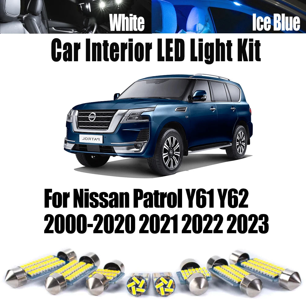 Bulbs Accessories for Nissan Y61 Y62 2000-2020