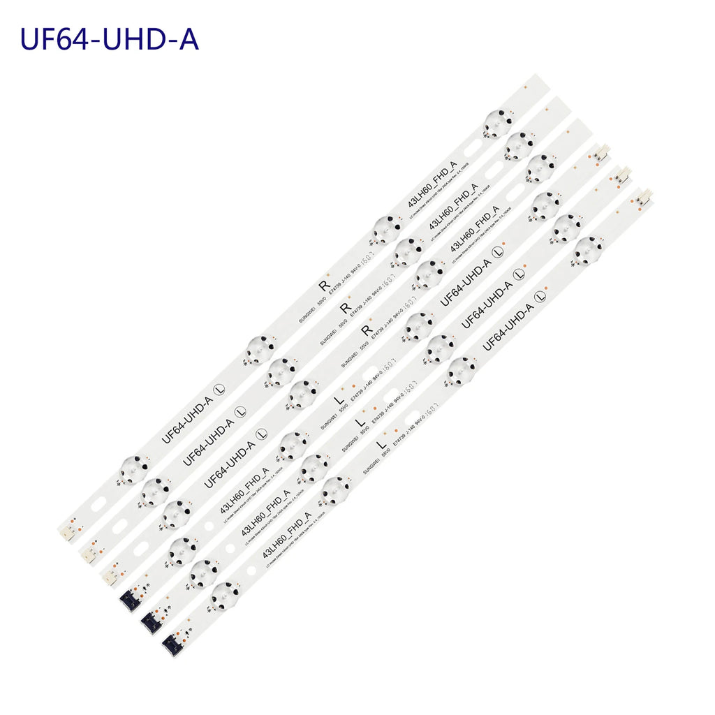 LED Backlight Strip for Original LED backlight Strip for 43UF6400-CA UF64-UHD-A Screen HC430DGG-SLNX1-211X