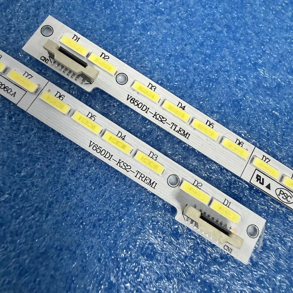 LED Backlight Strip for Hisense 65K680UAD 65LB5200-UA Rulers M0004H0N31 A54J0F V650D1-KS1-TLEM1