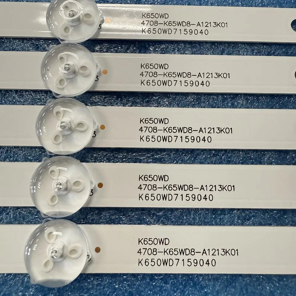 LED Backlight Strip for 15pcs/set LED Strip 8LED For Toshiba 65S2650EV 65L350U 65L621U 65U7751EV TH-65DX400C