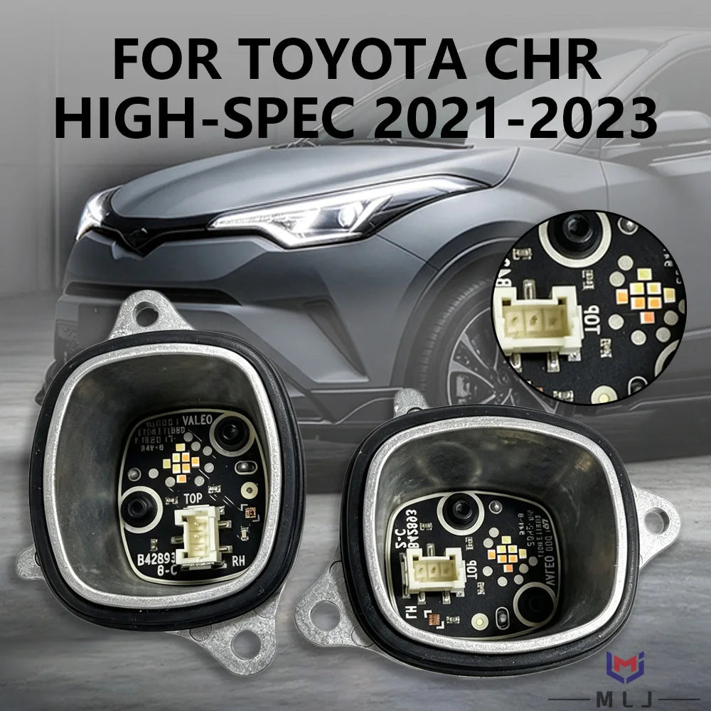 Angel Eye LED DRL Turn Signal Light Source Module Headlight Replacement Spare Part for Toyota