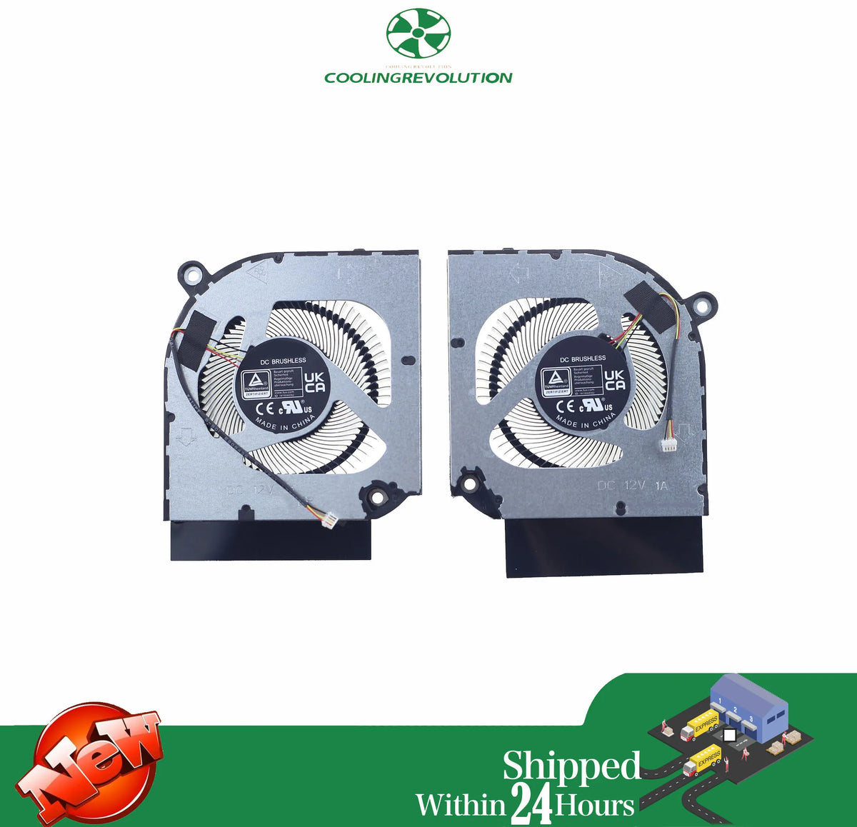 Laptop CPU GPU Cooling Fan for Acer Predator Helios Neo 16 P