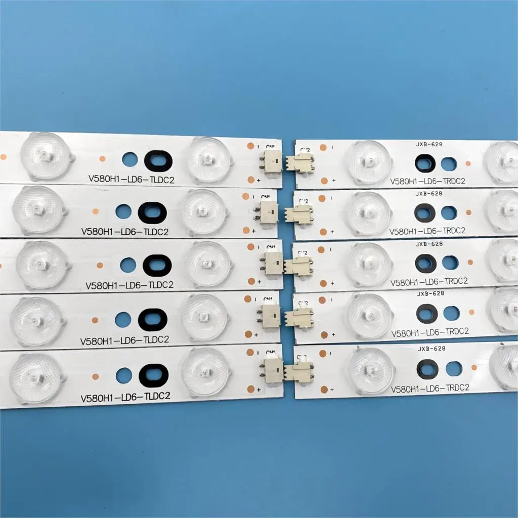LED Backlight Strip for TV подсветка T58ED10DHU-01B V580H1-LD6-TLDC2 V580HK1-L06 58PFL4609 F7 58PFL4909