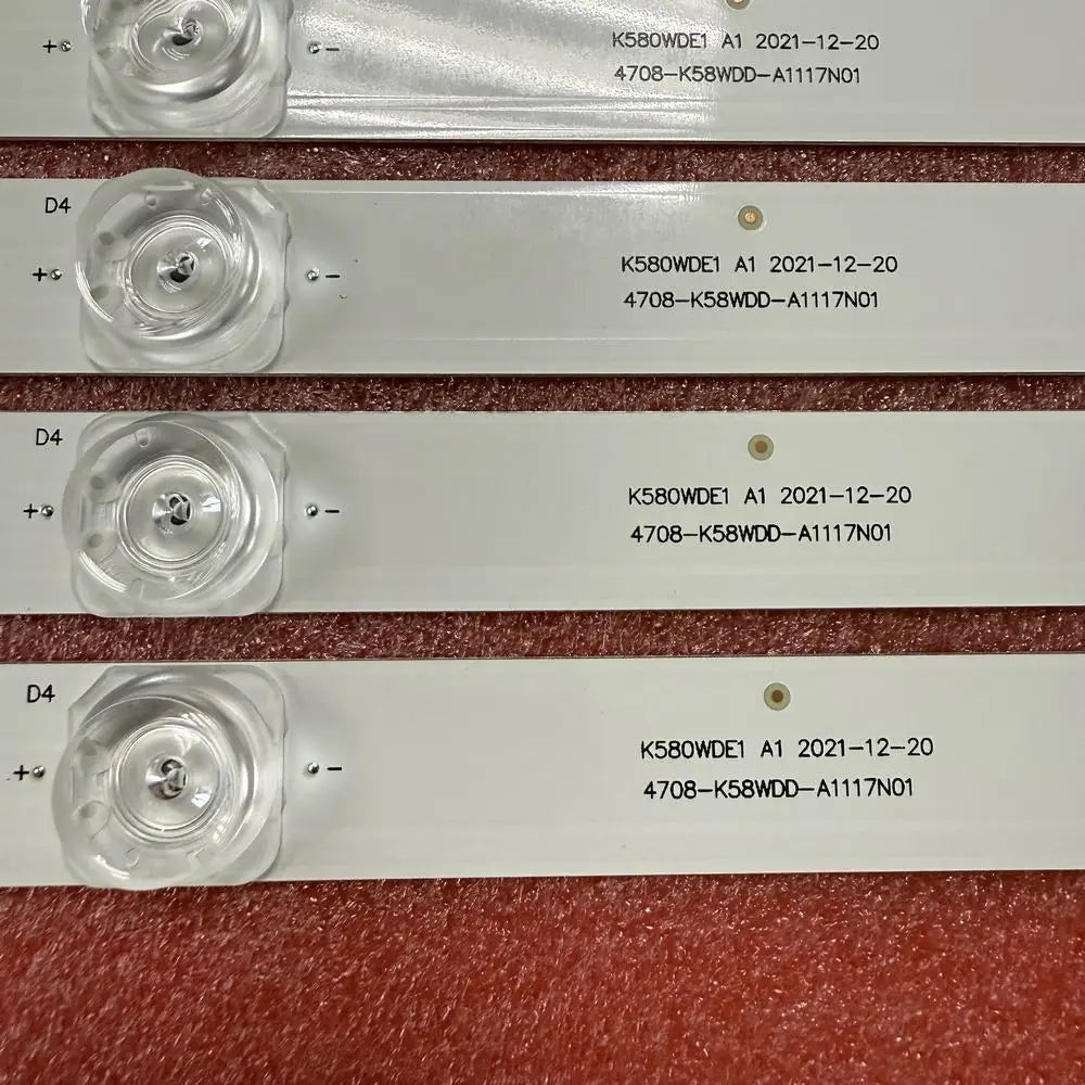 LED Strip for Kuhk5820 A2 Onn 58D1U-FISDB K580WDE1 A2 4708-K58WDD-A2117N01 A1 K580WDD1 A1 4708 K58WDD A1117N01