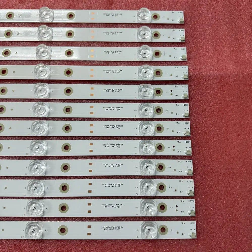 LED Backlight Strip for 75PFL5704/F7 75PFL5604 75PFL5704 75PFL4864/F7 Skyworth 75UD6300 75UD6200