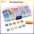 120Pcs Mini Profile Small Size Blade Car Fuse Assortment Set