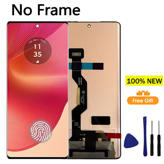 New OLED Display for Motorola Edge 50 Fusion LCD Touch Screen Digitizer for Edge 50 Fusion XT2429-1 LCD Display Replacement