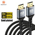 8K HDMI Cable High Speed 48Gbps HDMI 2.1 Ultra HD High Defin