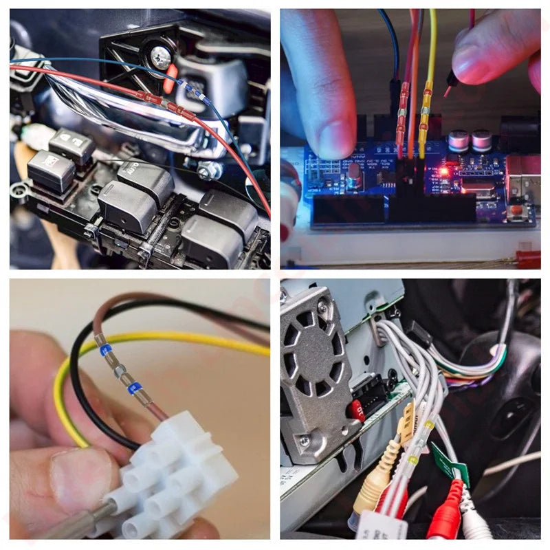 Waterproof Solder Seal Heat Shrink Butt Connectors Lug Termi