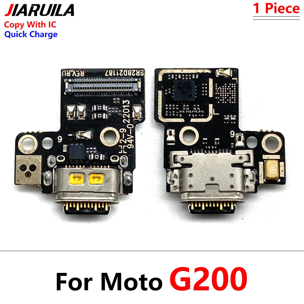 NEW USB Charging Port Socket Board Flex Connector Part For Moto G42 E32 E13 G200 G22 G13 G23 G32 G52 G53 G72 G73 G71S G82 5G G71