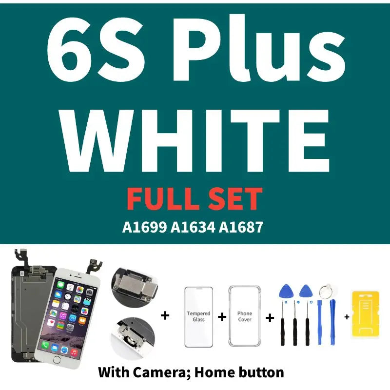 AAA Display for iPhone 5 5S 5SE 6 6S 7 8 Plus LCD Display Full Set Assembly Touch Screen Digitizer Replacement Pantalla+Camera