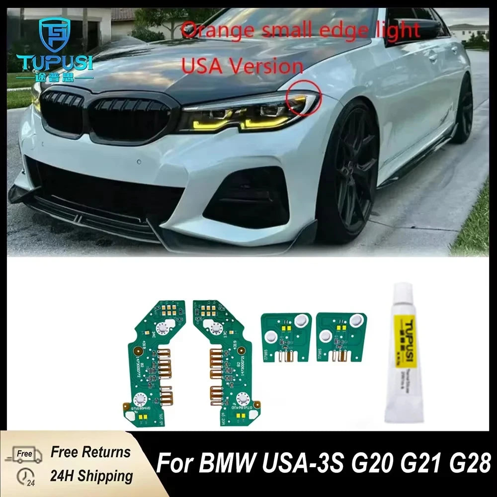 DRL LED Boards For BMW 3 Series G20 330e 330eX 330i 330iX M340i M340iX 20-22 Daytime running light module for