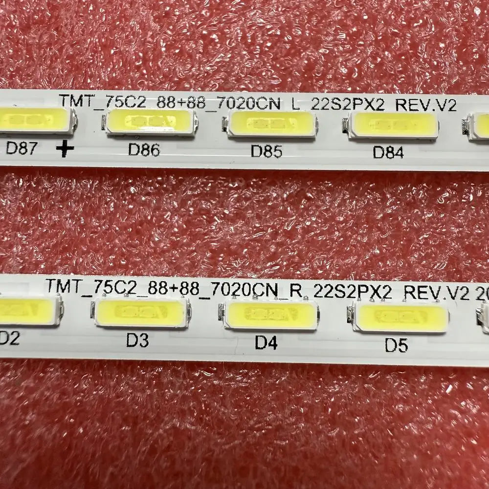 LED Backlight Strip for TCL 75C2A 75C2US 75C4US 75C2 75C8 LVU750NE3L SD9W05 67-578570 - Replacement TV