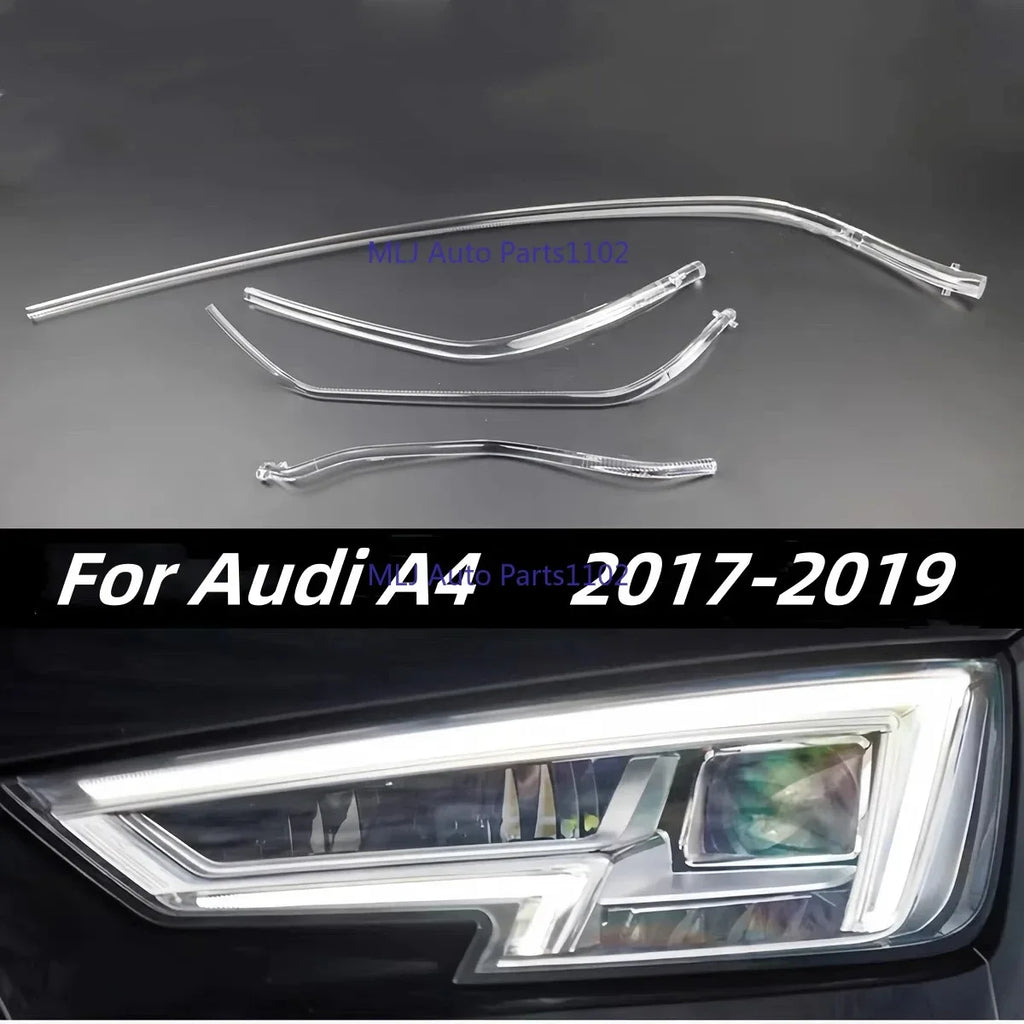 LED headlight daytime running light light guide DRL running light tube strip for Audi A4 A4L B9 S4 2017-2019