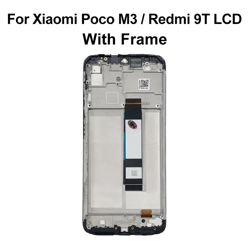 AAA+ New For Xiaomi Poco M3 LCD M2010J19CI Display Touch Screen M2010J19CG Digitizer Assembly For Redmi 9T LCD Replacement Parts