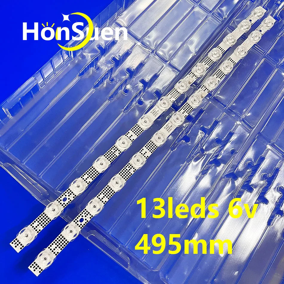 LED Backlight Strip for13LED GIC50LB45_3030F2.1D 4C-LB5013-ZM06J LVU500NDEL for TCL 50G61 50S525 50S435