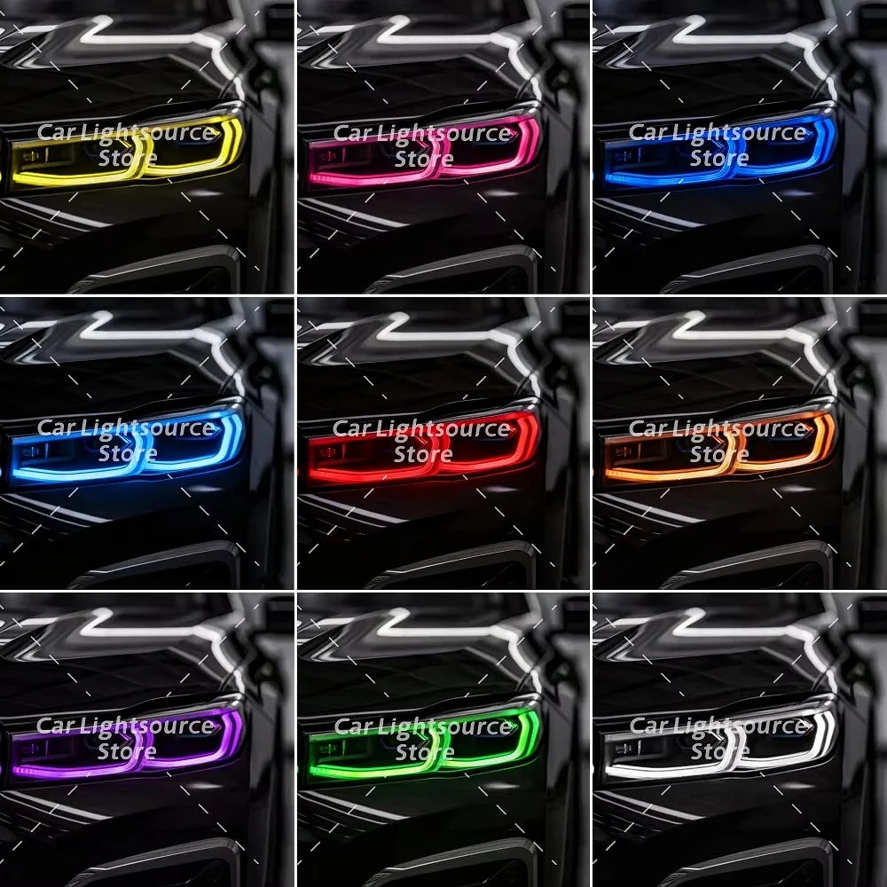 Angel Eye LED DRL Boards For BMW 7 Series G11 G12 LCI 730i 740i Laser Headlight Daytime Running Light Module